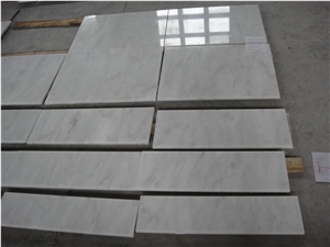 A Grade White Marble, Sino White Marble Tiles & Slabs for Intorior Decor