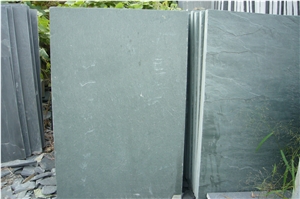China Green Slate Slabs & Tiles, Slate Wall/Floor Tiles, Slate Stone Flooring