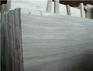 Chinese Popular Grey Wooden Marble Tiles & Slabs Factory Price Selling
