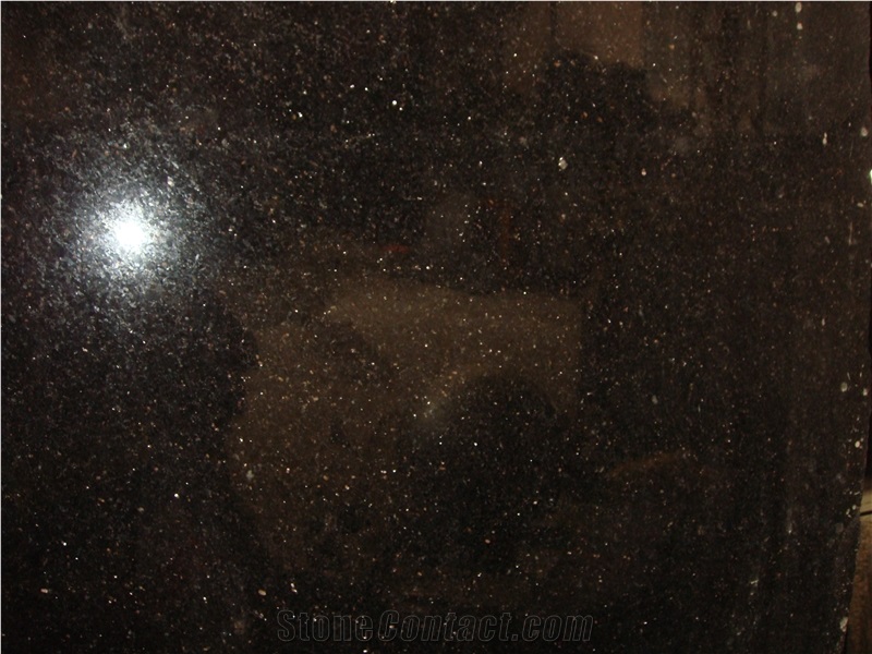 Good Quality Black Star Galaxy Granite Tile & Slab with Lowest Price, India Black Granite