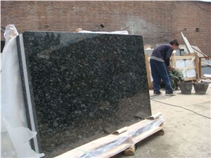 Green Granite Tiles & Slab for Interior Flooring Tile