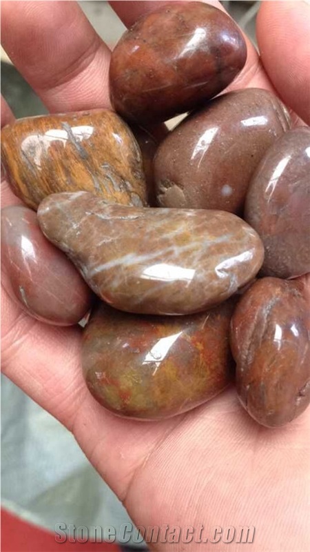 Hot Selling Chinese Pebbles-Black, White, Yellow, Red and Mix Color