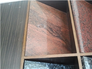 Hottset and Cheapest Polished China Multicolor Red Granite Slabs and Tiles on Sales