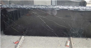 Low Price Black Marble/Nero Marquina Marble Factory Price Slabs & Tiles, China Black Marble