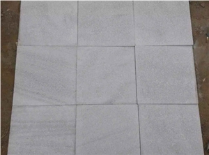 Popular Chinese White Quartzite Tile for Flooring & Wall Cladding, China White Quartzite