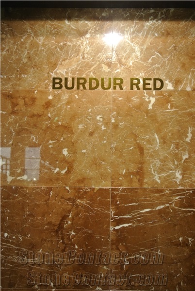 Burdur Red Marble Slabs & Tiles, Turkey Red Marble