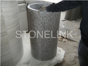 Slco-002 ,China G664 Pink Granite Column