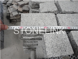 Slcu-005, G603 Mesh Paving, 1015cm &1010cm, Top Flamed., G603 Granite Cube Stone & Pavers