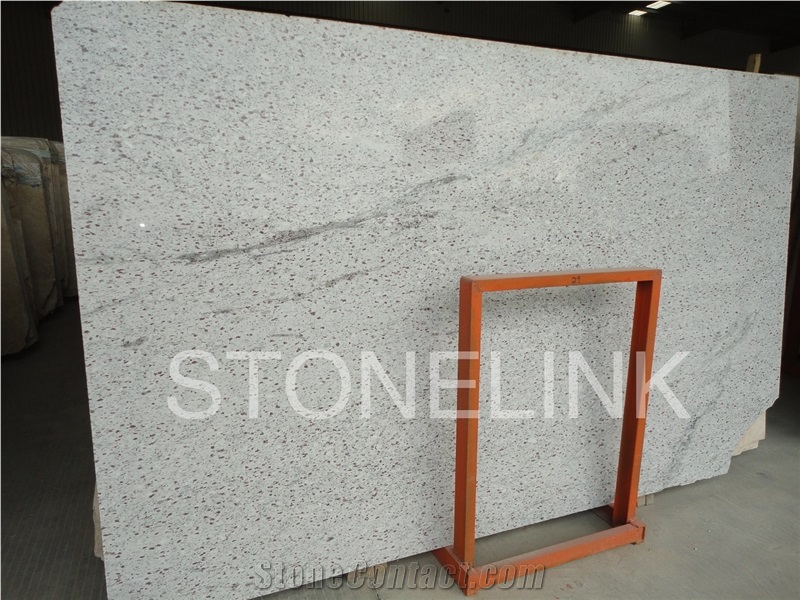Slga-272,White Galaxy,Slab,Tile,Flooring,Wall Cladding,Skirting, White Galaxy Granite