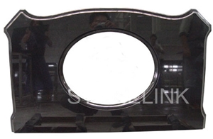 Slki-014, Indian Black Granite Vanity Tops