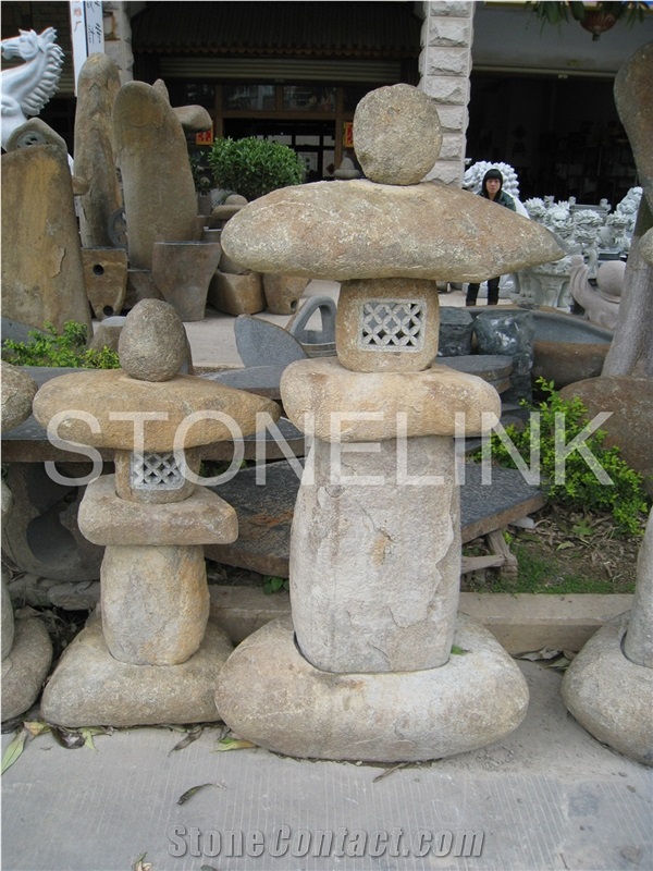 Slla-011,Natural Stone Oriental Garden Stone Lanterns