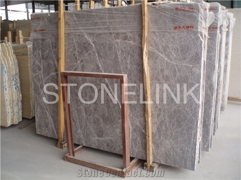 Slma-042, Perth Grey Marble Tiles & Slabs, Flooring, Wall Cladding, Skirting