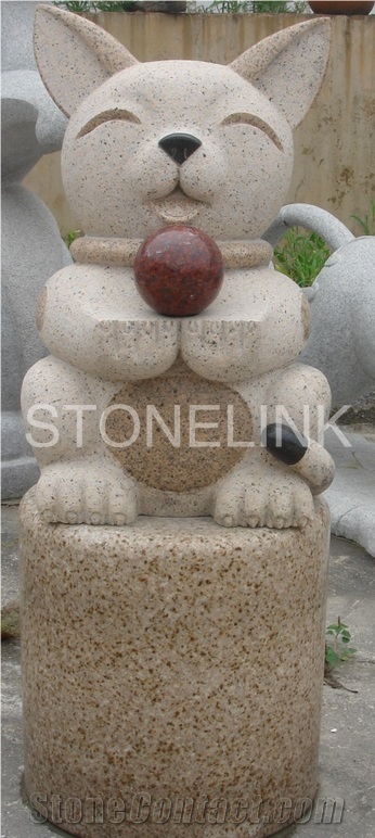 Slsc-005-Stone Statue-Stone Carving Product-Stone Sculpture-Statues(Animal Statue)
