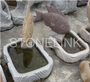 Slsc-015-Stone Statue-China Beige Marble Carving Product-Stone Sculpture-Statues(Animal Statue)
