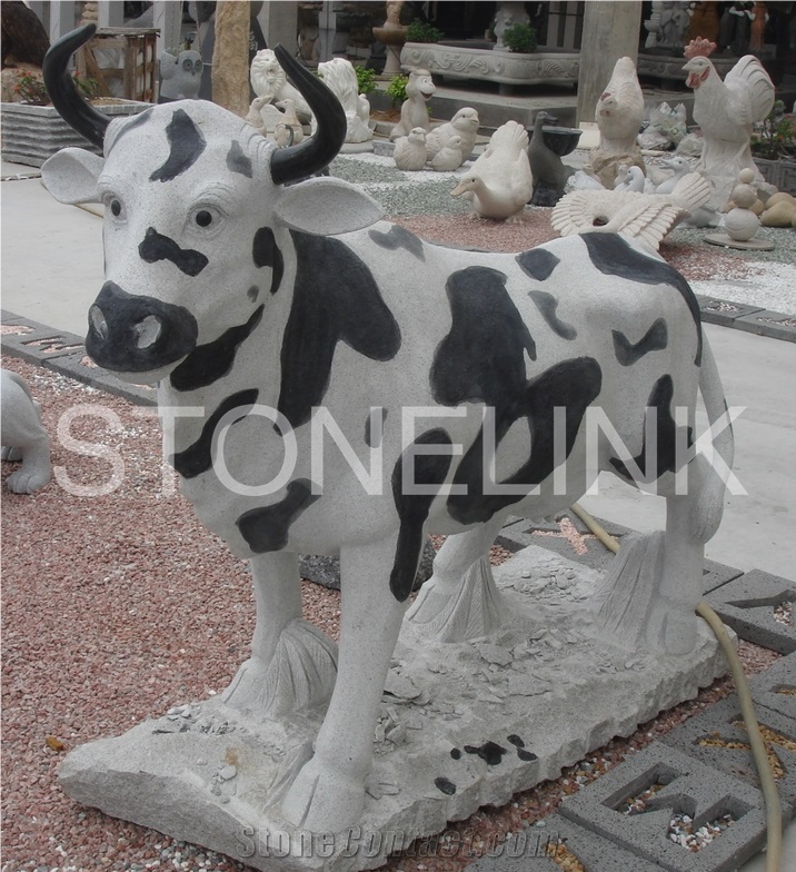 Slsc-025-China Black Granite Statue-Stone Carving Product-Stone Sculpture-Statues(Animal Statue)