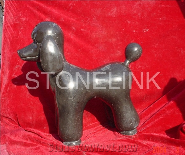 Slsc-032-China Brown Sandstone Statue-Stone Carving Product-Stone Sculpture-Statues(Animal Statue)