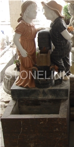 Slsc-039-China Marble Statue-Stone Carving Product-Stone Sculpture-Statues(Figure Statue)