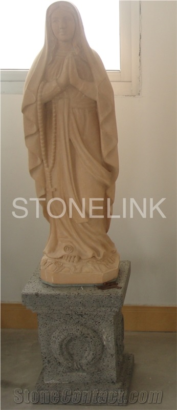 Slsc-043-China Brown Marble Statue-Stone Carving Product-Stone Sculpture-Statues(Figure Statue)
