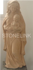 Slsc-047-China Brown Marble Statue-Stone Carving Product-Stone Sculpture-Statues(Figure Statue)