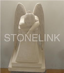 Slsc-049-China Brown Marble Statue-Stone Carving Product-Stone Sculpture-Statues(Figure Statue)