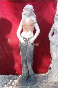 Slsc-064, Marble Stone Statue, Stone Carving Product, Stone Sculpture, Statues(Figure Statue)