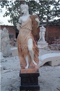 Slsc-067, Marble Stone Statue, Stone Carving Product, Stone Sculpture, Statues(Figure Statue)