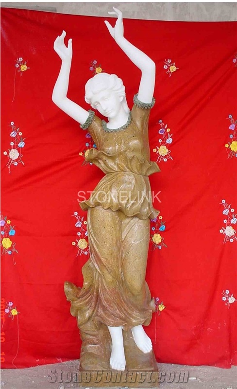 Slsc-068, Marble Stone Statue, Stone Carving Product, Stone Sculpture, Statues(Figure Statue)