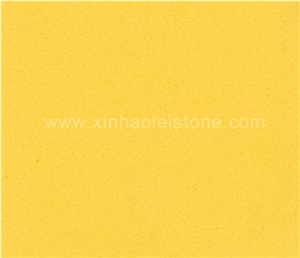 B803 Pure Yellow Quartz Stone Tiles & Slabs for Countertops, Walling, Flooring