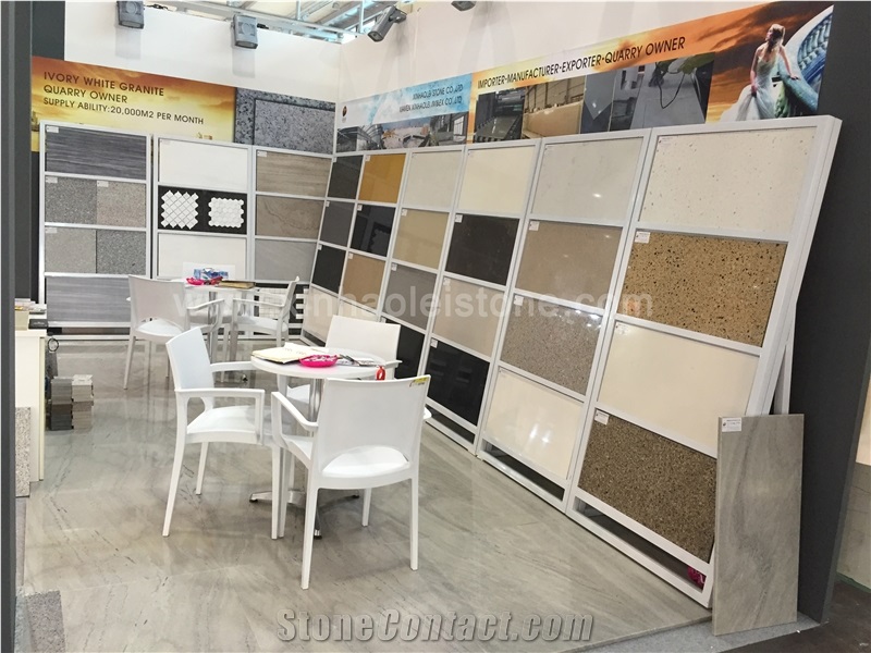 C986 Rice Beige Quartz Stone Tiles & Slabs for Countertops, Walling, Flooring