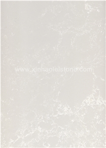 E100 Botticino White Quartz Stone Slabs & Tiles for Countertops, Walling, Flooring