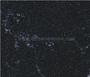 F881 Kashmir Black Quartz Stone Slabs & Tiles for Countertops, Walling, Flooring
