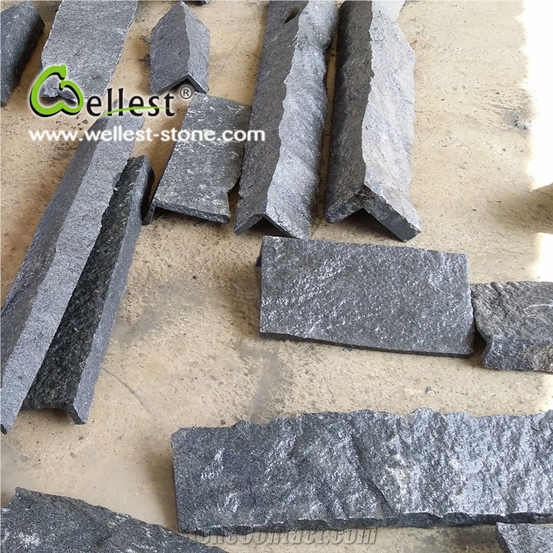 G654 Sesame Black Irregular Tile for Floor Paving and Wall Cladding, G654 Granite Cube Stone & Pavers