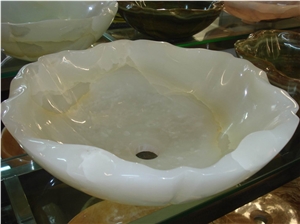 Onyx Wash Basn Water Sink Polished Chinese Onyx Sink Honey Onyx Wash Basin White Sink