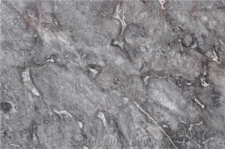 Polished Cappuccino Grey Marble Slabs & Tiles, China Grey Marble