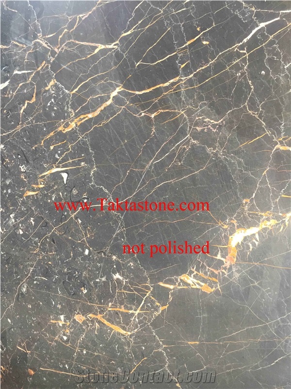 Golden Black Marble Slabs & Tiles, Iran Black Marble Flooring Tiles, Walling Tiles