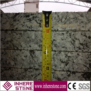 Cheap Chinese Spray White Granite Tiles & Slabs, Sea Wave Granite with Bushhammer