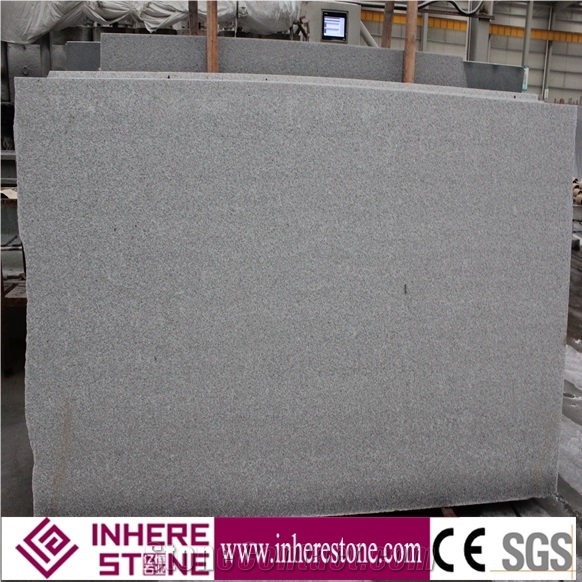 New G603 Granite Slab, China Grey Granite Slab, New Grey Granite Slab, Grey Flamed Slab