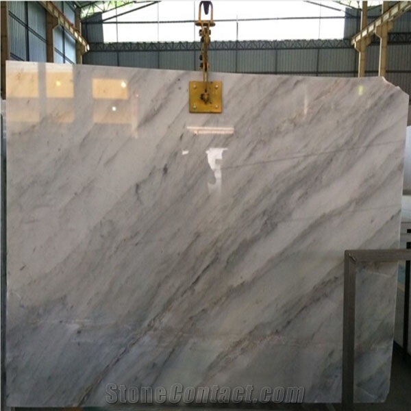 White Grey Marble Slabs for Wall Decoration, Yunnan White Marble Slabs & Tiles