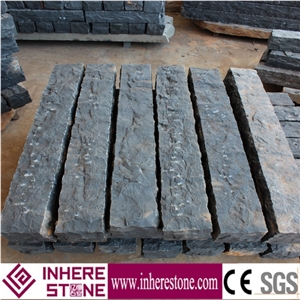 Zhangpu Black Granite Kerbstones, Road Stone