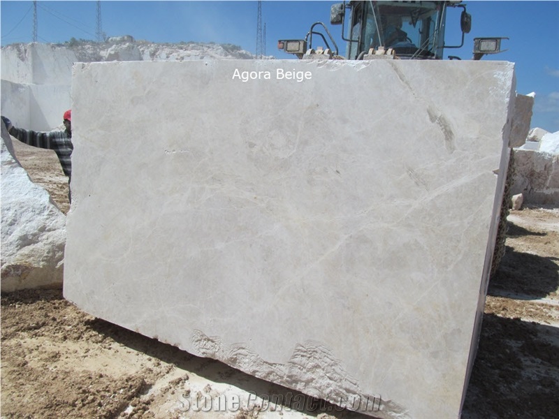 Turkey Agora Beige Block Marble