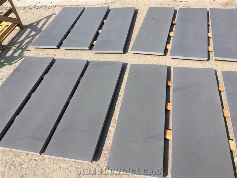 Hainan Grey Basalt Honed Tiles,China Grey Basalt Floor Tiles,Grey Basalt,Basaltina,Basalto,Inca Grey,Walling & Flooring Cladding Honed Slabs & Tiles