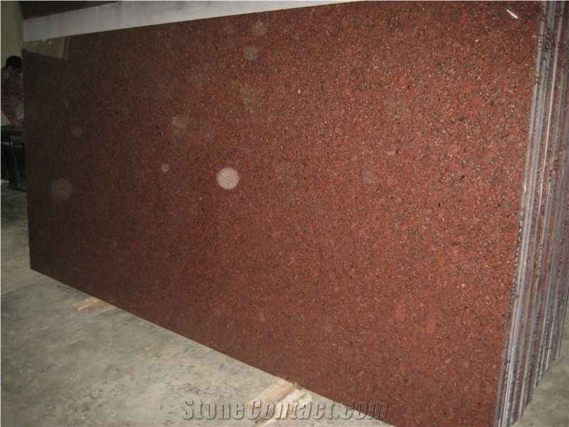 New Imperial Red Granite Tiles & Slabs, Red Polished Granite Floor Tiles, Wall Tiles