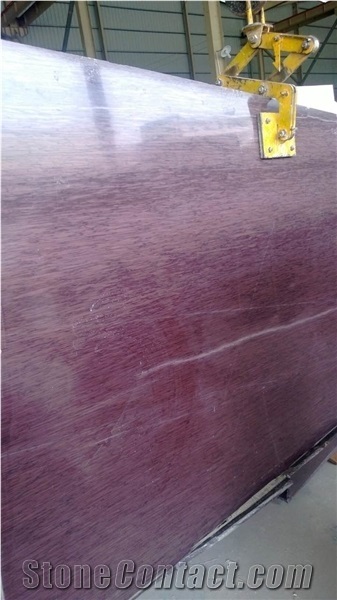 Purple Wood Grain Slabs & Tiles, Turkey Lilac Marble