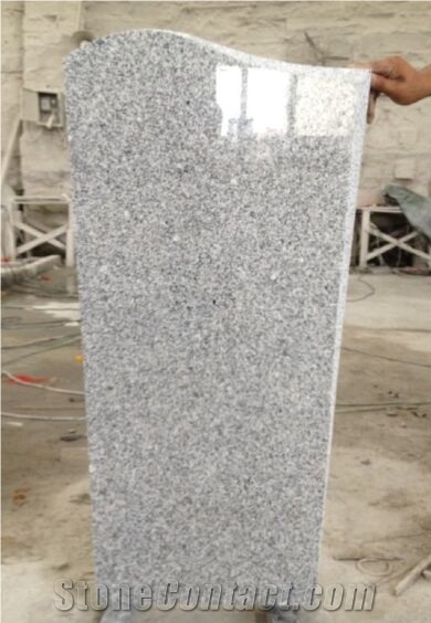 G603 White Granite Headstone Jd-11, G603 Granite Monument & Tombstone