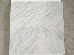 Venato Carrara Marble Tiles & Slabs, China White Marble Polishing Wall Cladding Panel Tiles,Floor Covering Paving-Gofar