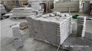 Hot Sale-G601 New Bianco Sardo Grey Granite Cube Stone /Cobble Stone for Pavers,Landscaping Stone/ Exterior Stone