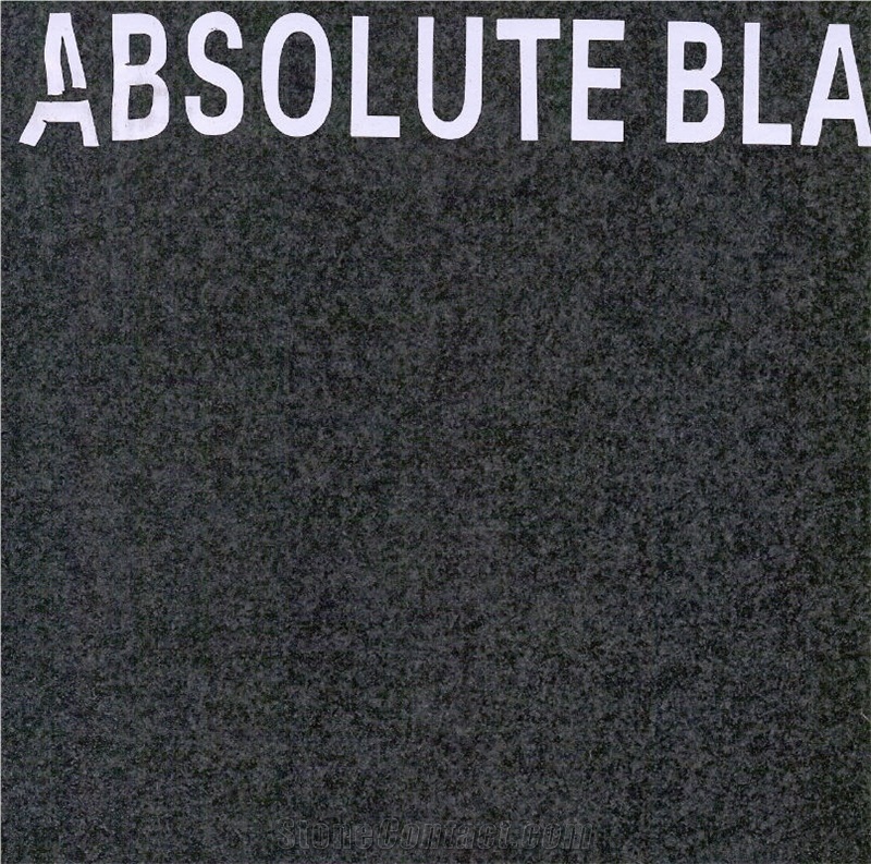 Indian Absolute Black Granite Blocks