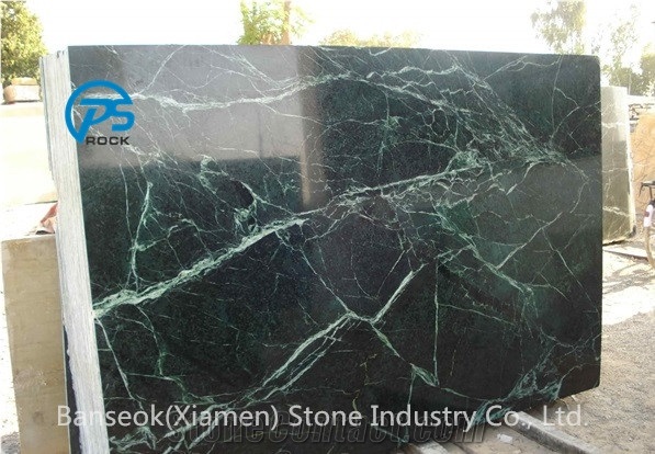 Emerald Green Marble Tiles & Slabs ,China Emerald Green Marble Polished, Flamed