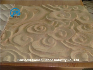 Natural Marble Cnc Carved for Indoor Wall Decoration