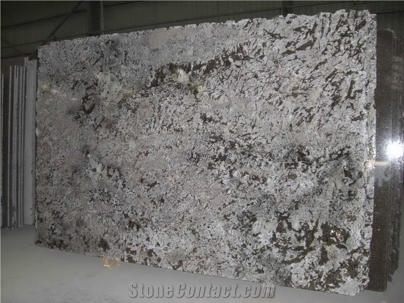 Antique White Ganite Slab;White Color Granite Polished Slab;White Color Stone